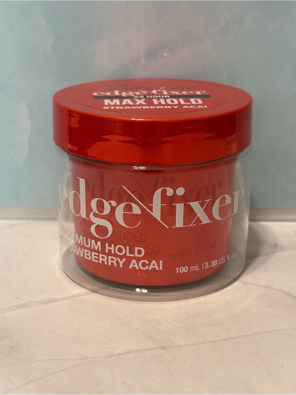 KISS Edge Fixer Maximum Hold Strawberry Acai